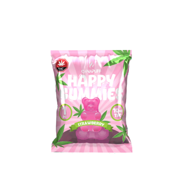 THC Gummies Aardbei - Afbeelding 2